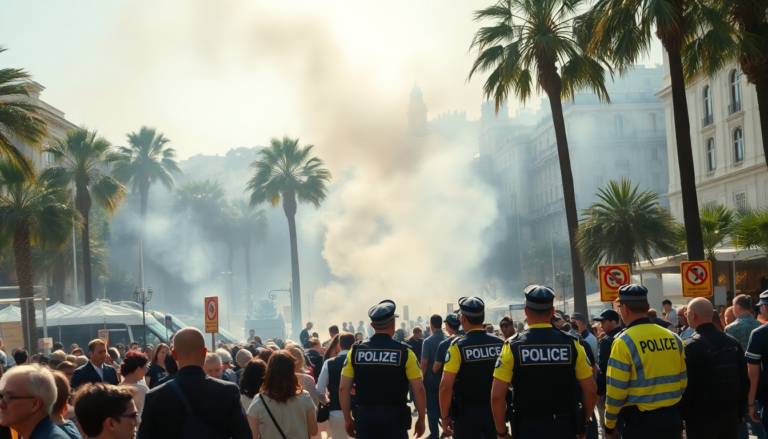 Incendio sospechoso causa apagón en Cannes durante el festival de cine