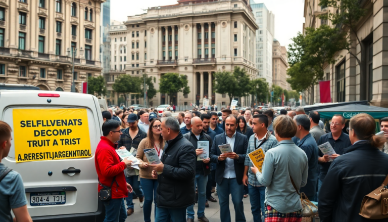 La caída de la confianza en la administración de Javier Milei