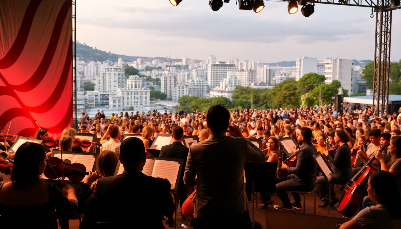 La Orquestra Sinfónica Heliópolis y su potente apertura en la Virada Cultural