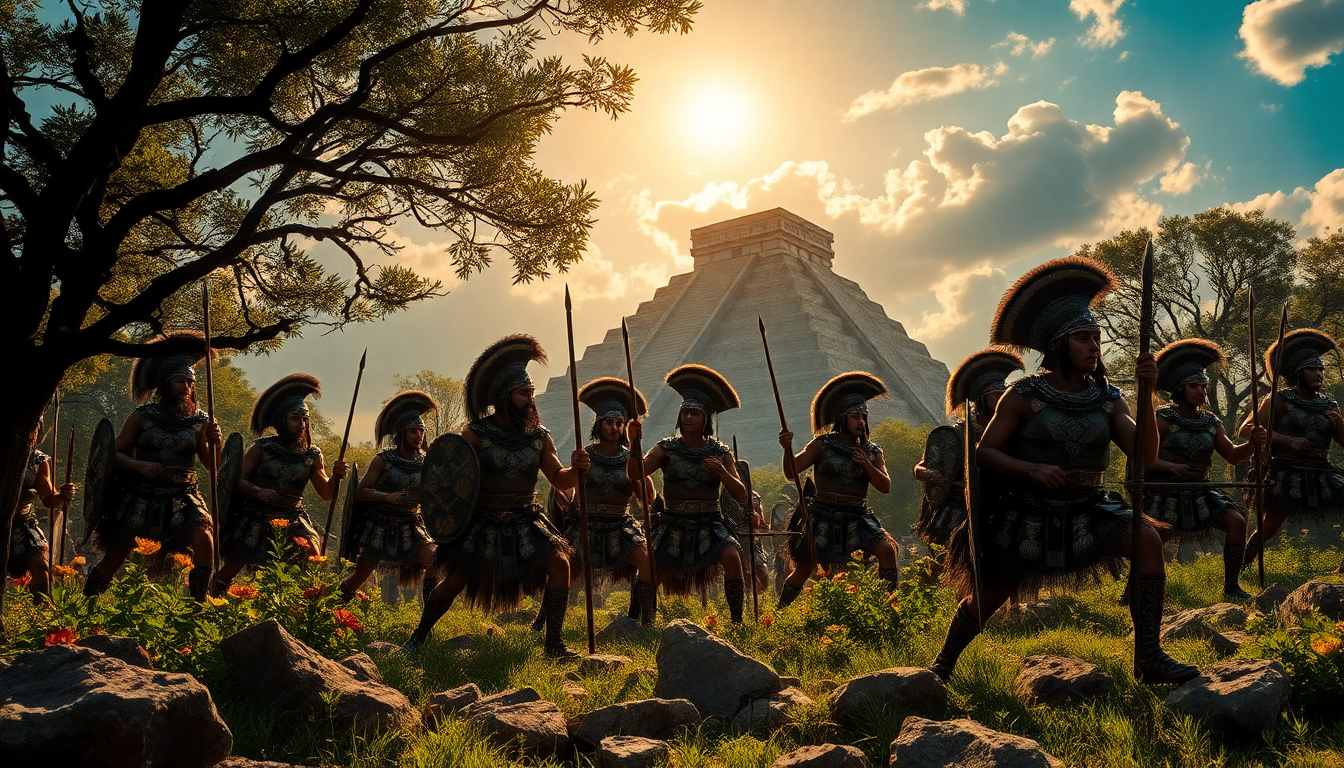 Las rapsodias aztecas: un poema épico de la conquista