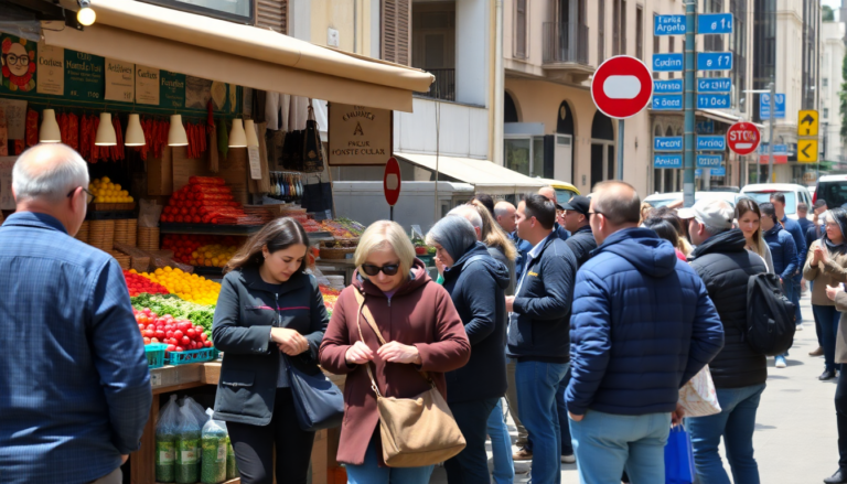 L’economia argentina cresce meno del previsto a marzo