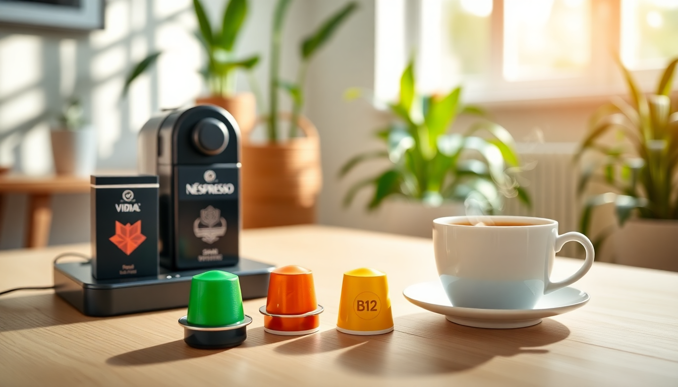 Nespresso lanza cápsulas de café enriquecidas con vitaminas
