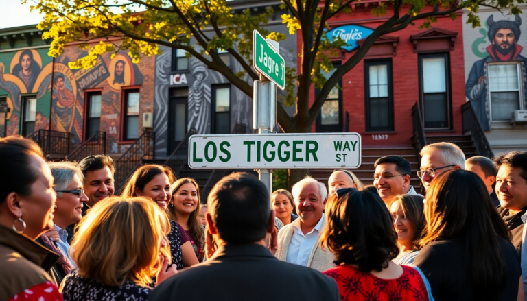 Nueva calle en Brooklyn rinde homenaje a Los Tigres del Norte