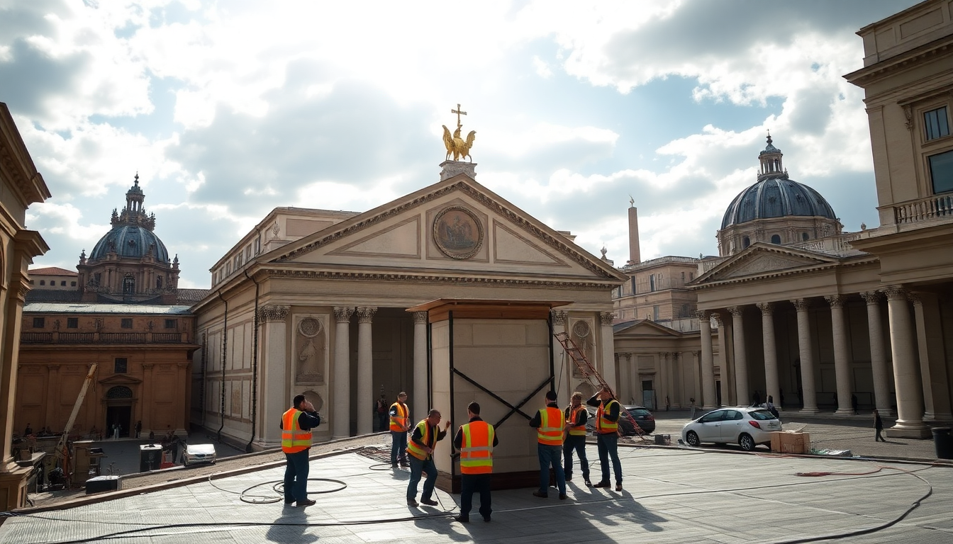 Preparativos para el cónclave que elegirá al nuevo papa
