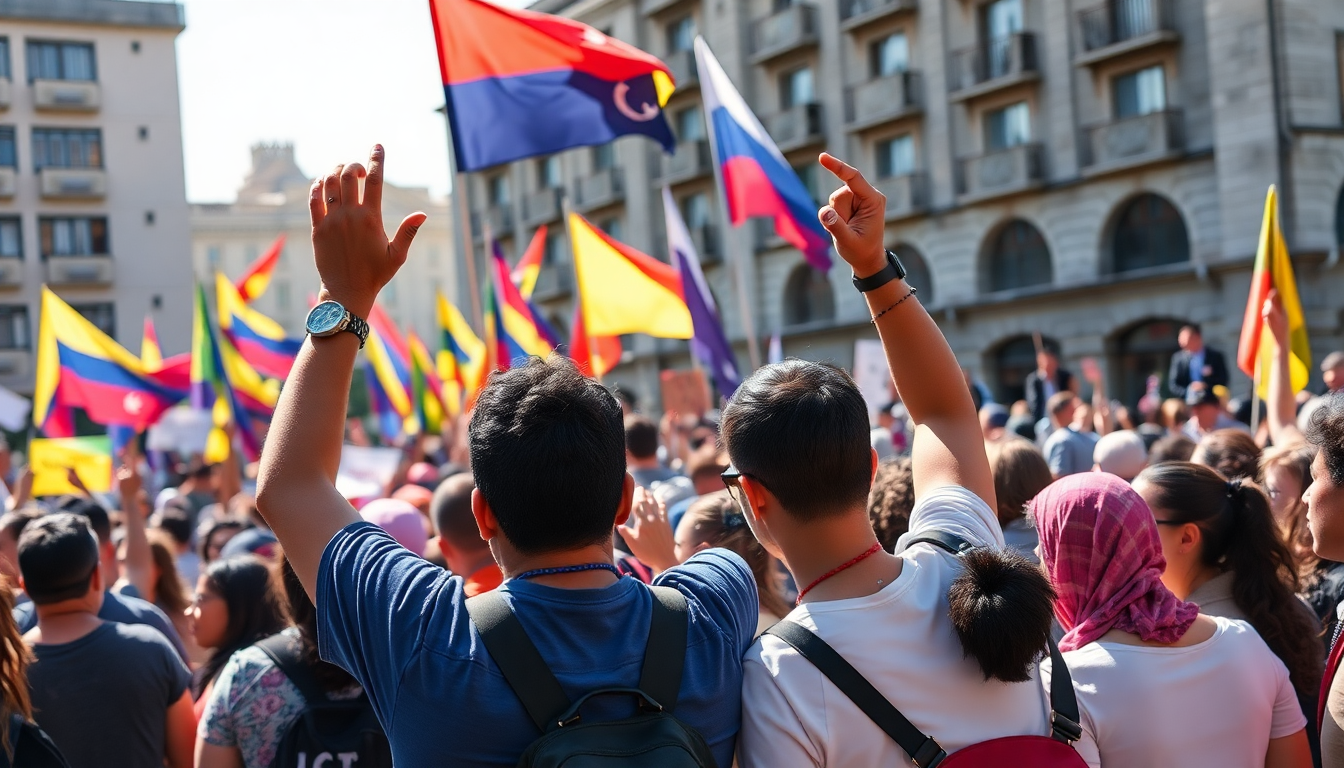 Protestas contra la violencia de género en el norte del Cauca