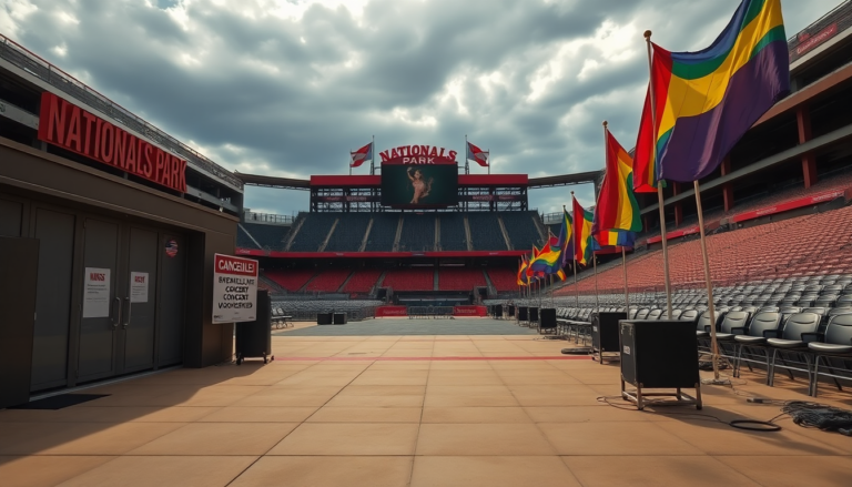 Shakira cancela su concierto en Washington DC por problemas técnicos