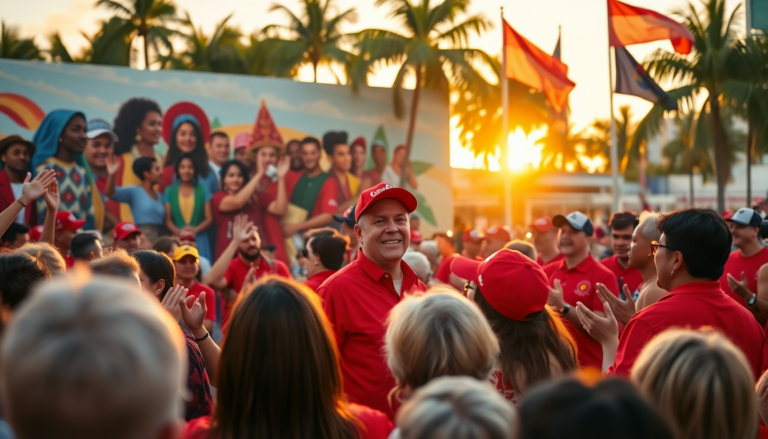 Un cambio elettorale inaspettato a Miami: DeSantis festeggia