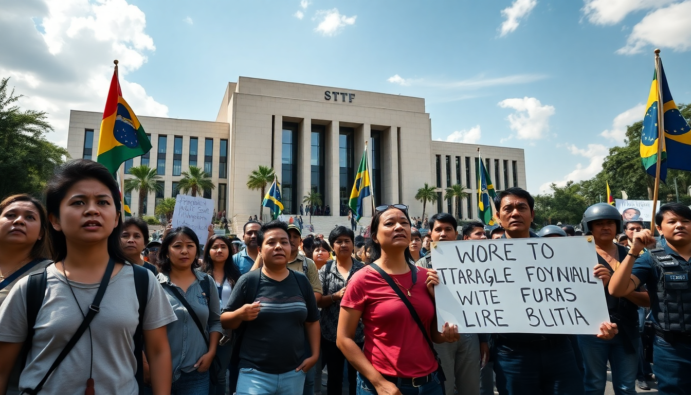 Bolsonaro comparece ante el STF por su papel en la trama golpista de 2022