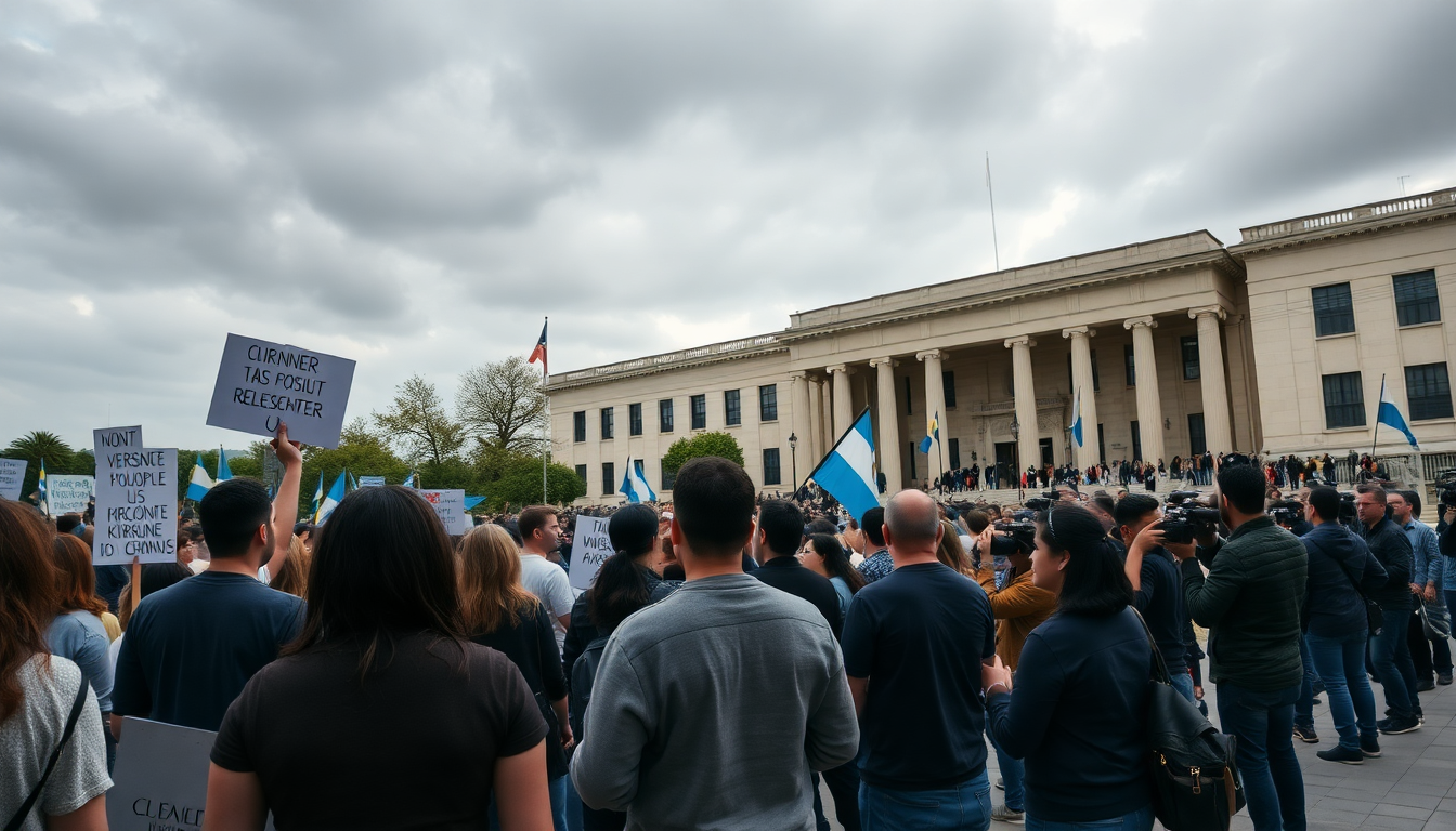 Cristina Kirchner critica a la Corte Suprema mientras se presenta a la justicia en 2025