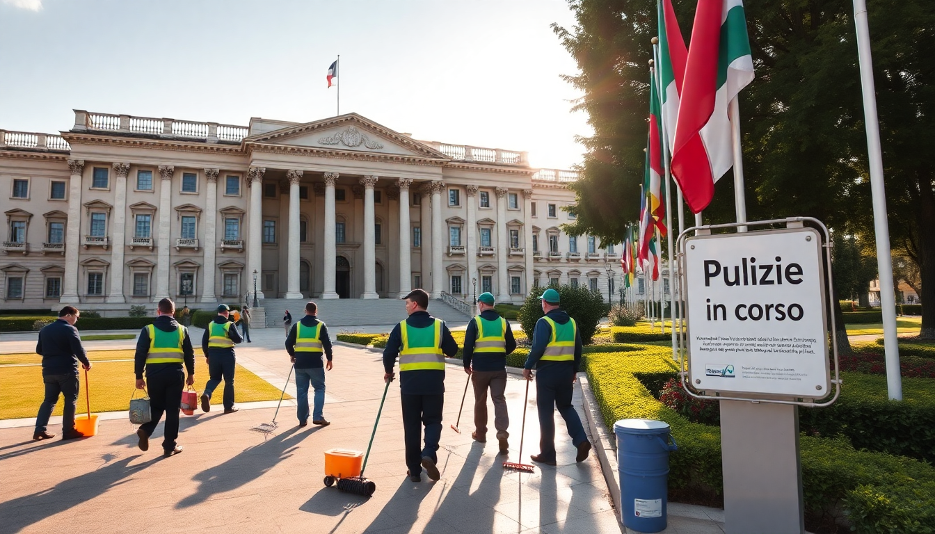 El contrato millonario de limpieza en Palacio Nacional genera polémica en el gobierno