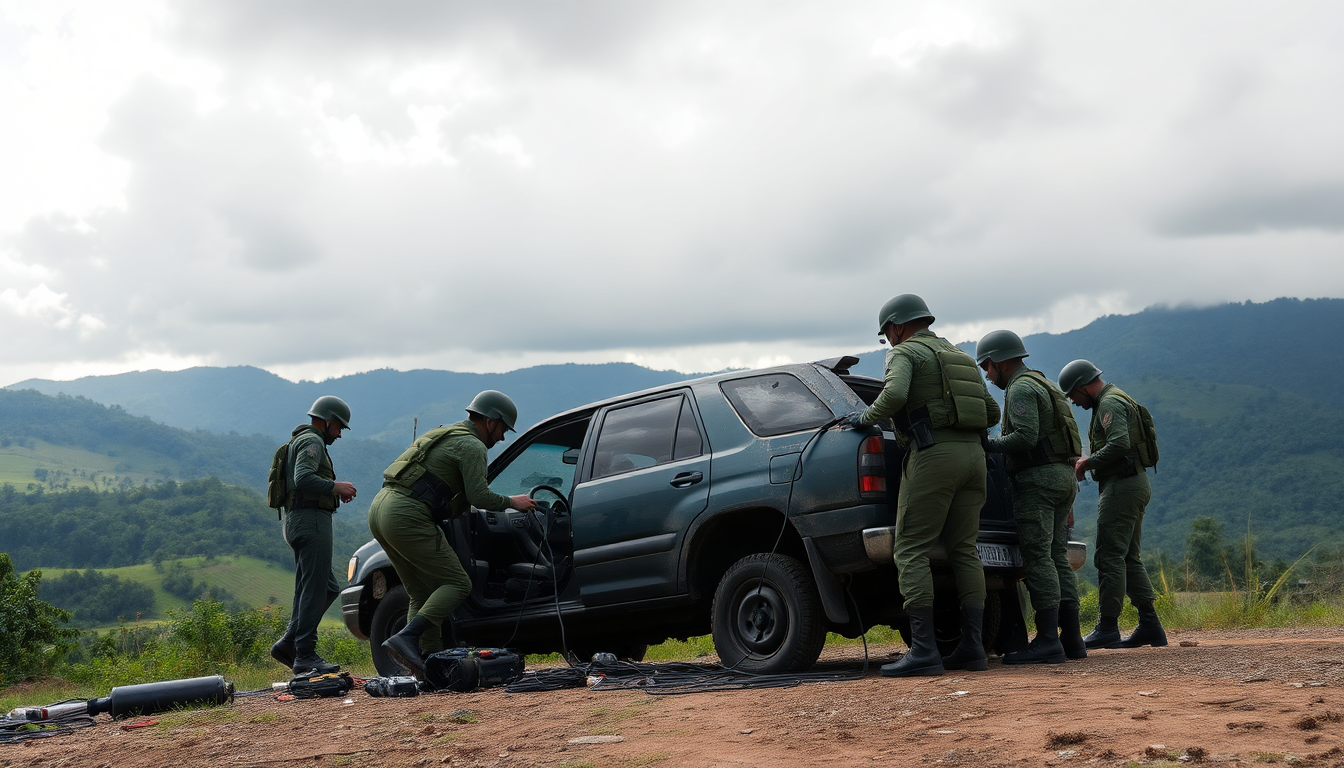 El Ejército desactiva un carrobomba en Corinto, un acto desesperante de violencia en Cauca