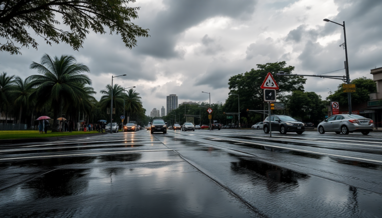 El Servicio Meteorológico Nacional advierte sobre lluvias intensas en México del 11 al 13 de junio de 2025