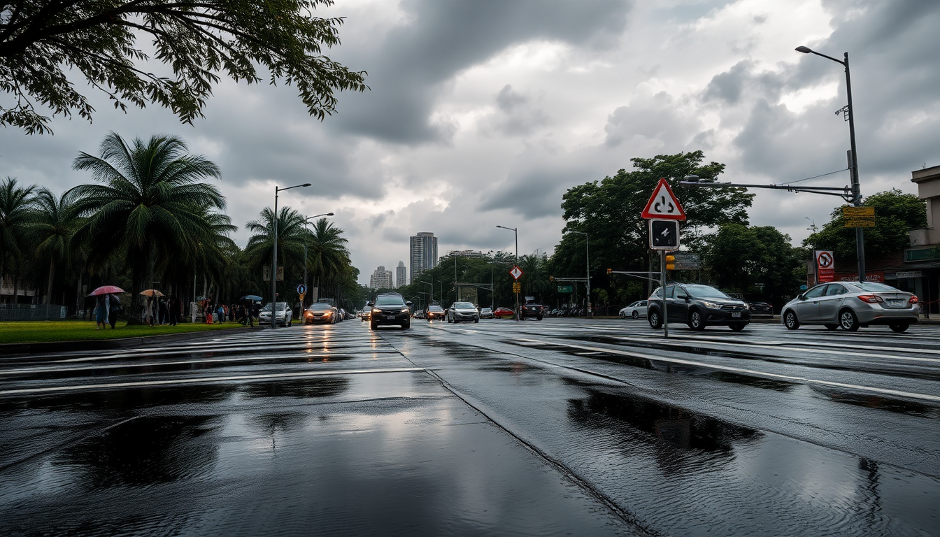 El Servicio Meteorológico Nacional advierte sobre lluvias intensas en México del 11 al 13 de junio de 2025