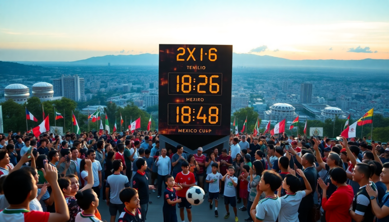 La Ciudad de México da inicio a la cuenta regresiva para la Copa Mundial 2026