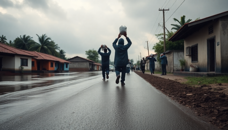Las lluvias torrenciales desatan emergencias en Cantagallo y movilizan ayuda humanitaria