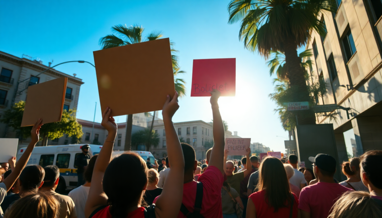 Las protestas en Los Ángeles dejan al menos 61 mexicanos detenidos
