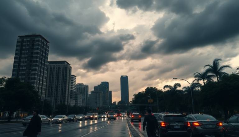 Lluvias y tormentas en el horizonte: pronóstico del clima para este sábado