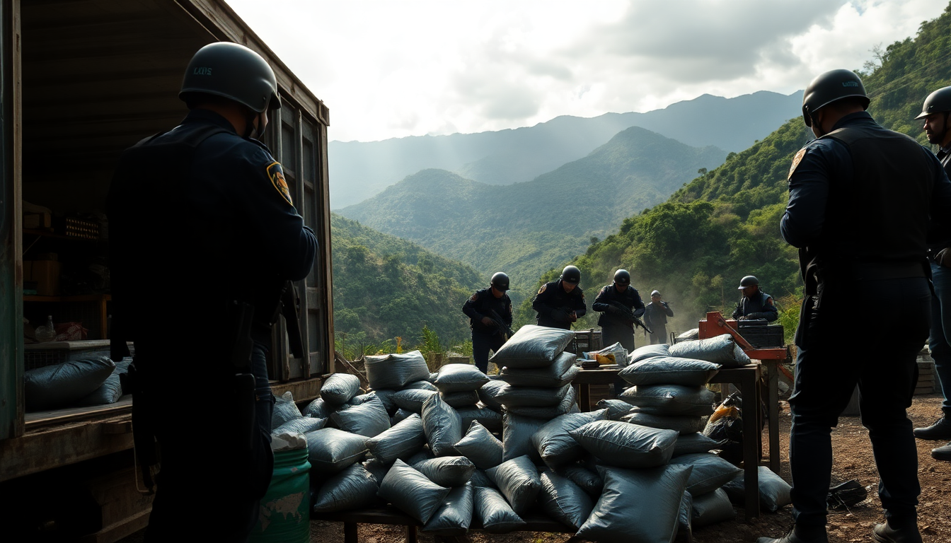 México asesta un golpe decisivo a los cárteles con operativos masivos en 2025