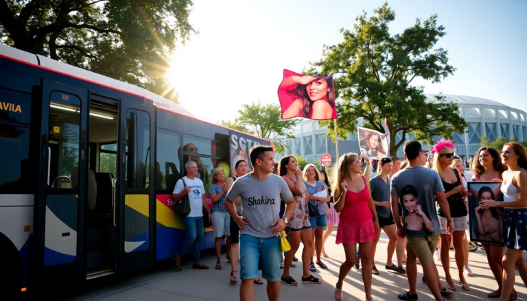 VIA Metropolitan Transit ofrece transporte gratuito al concierto de Shakira en San Antonio