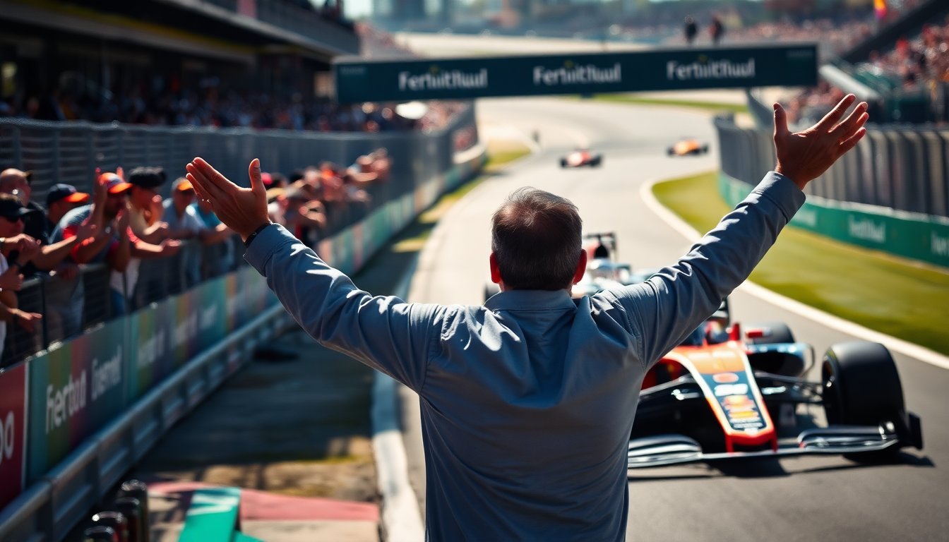 Adrián Puente reacciona con pasión al adelantamiento de Colapinto a Gasly en el GP de EE. UU.