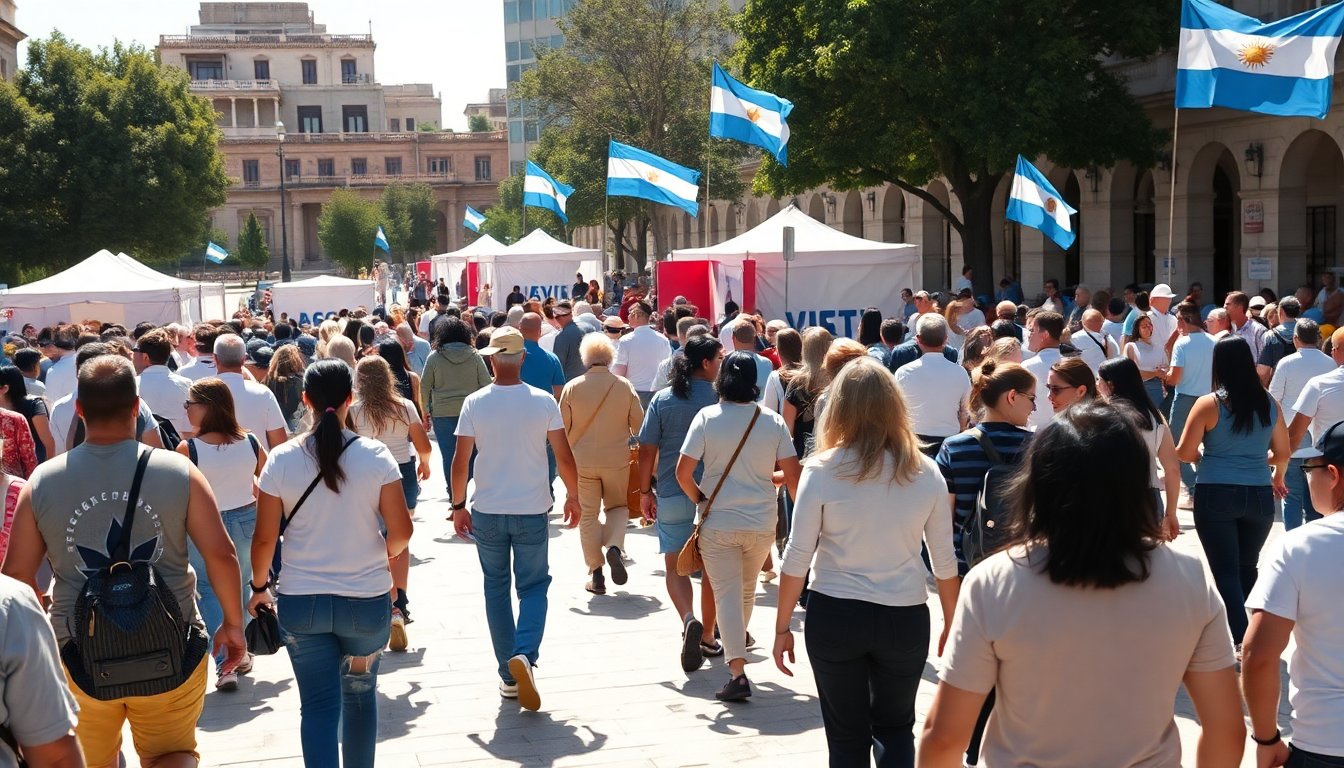 Argentina se prepara para elecciones decisivas que marcarán el futuro de Milei