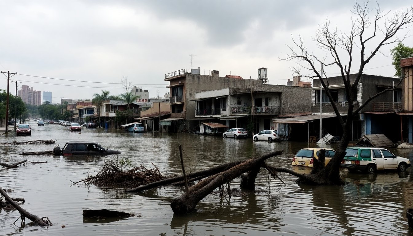 Desastre por inundaciones en México: 64 muertos y 65 desaparecidos