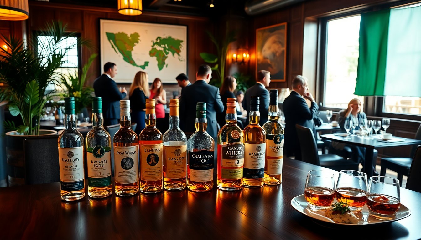 El whisky irlandés conquista nuevos horizontes en el próspero mercado de México
