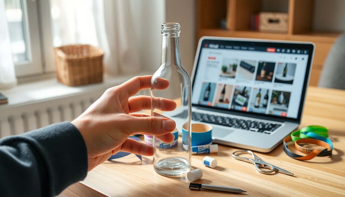 Explorando los peligros de comprar botellas de alcohol vacías en línea