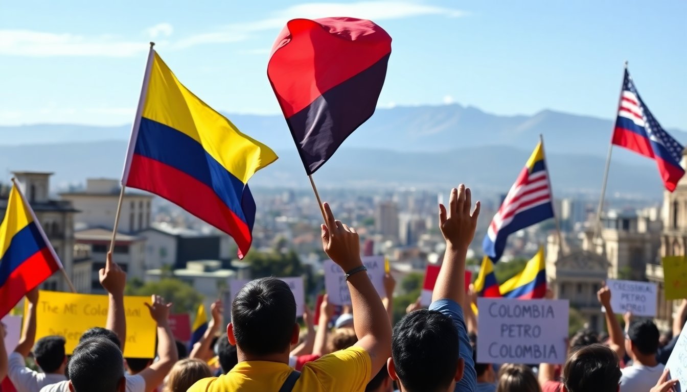 Gustavo Petro enfrenta las amenazas de EE.UU. hacia Colombia: Respuesta contundente