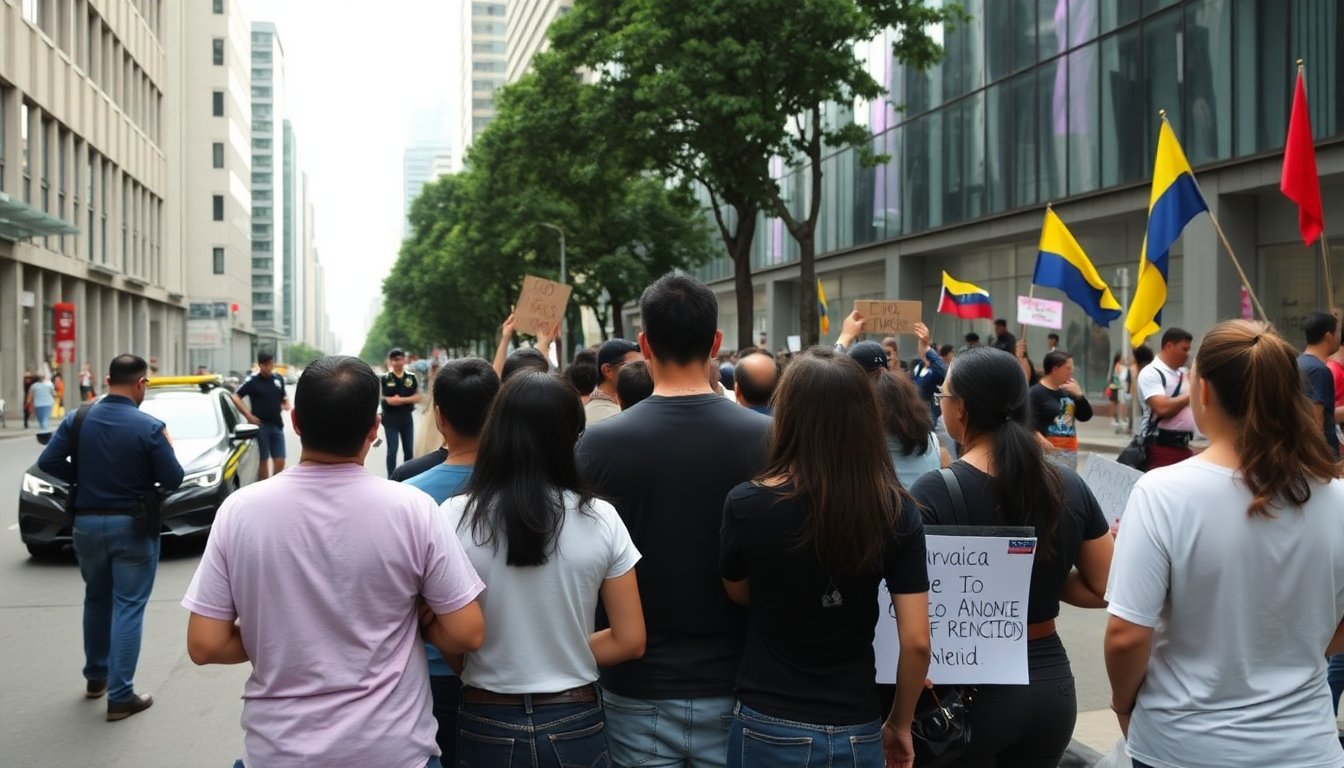 Incidente de tiroteo con activistas venezolanos en Bogotá genera preocupaciones