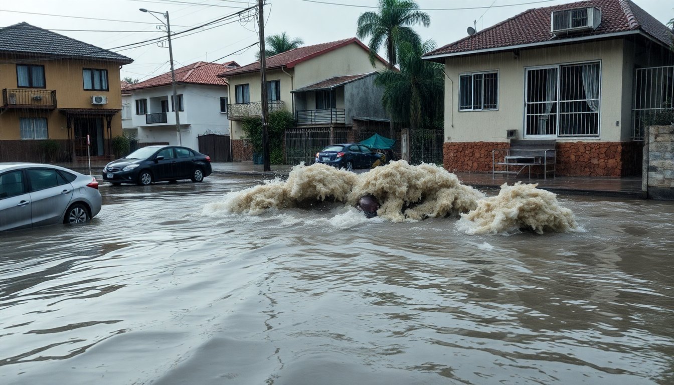 Inundaciones severas en Puerto Vallarta afectan a miles tras los remanentes de la tormenta tropical