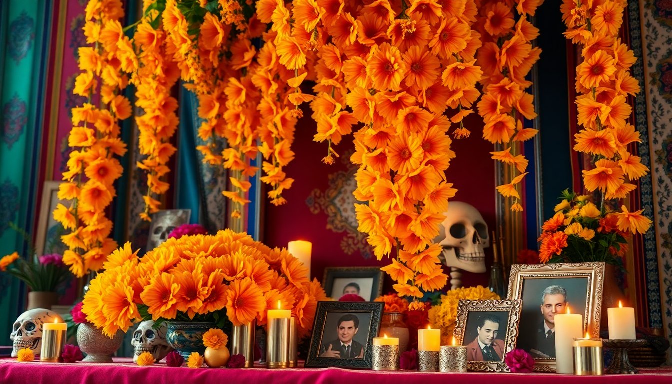 La Flor de Cempasúchil: Leyenda y Significado en el Día de Muertos