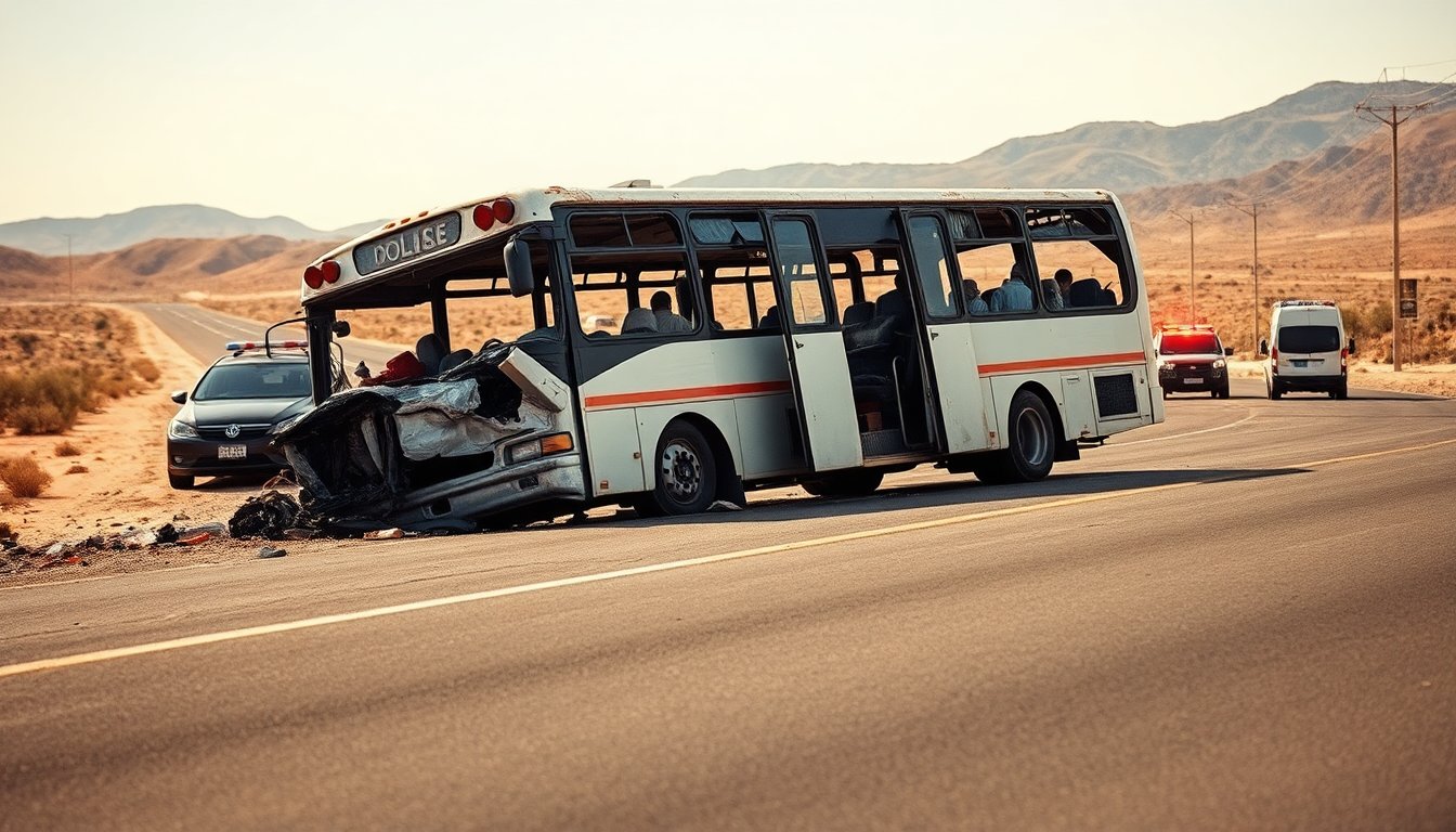 Trágico accidente de autobús en la carretera Guaymas-Hermosillo deja múltiples fallecidos