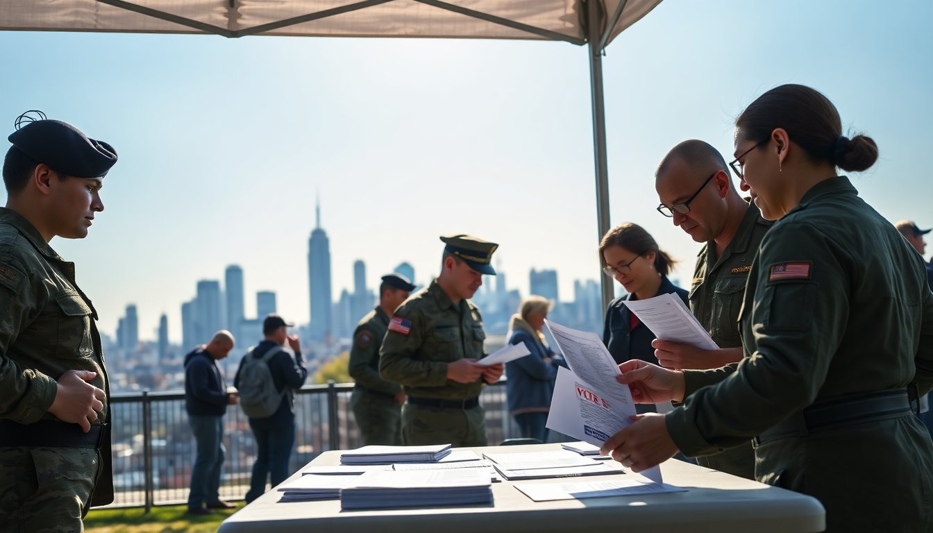 Votación militar en las elecciones de Nueva York 2025: todo lo que necesitas saber