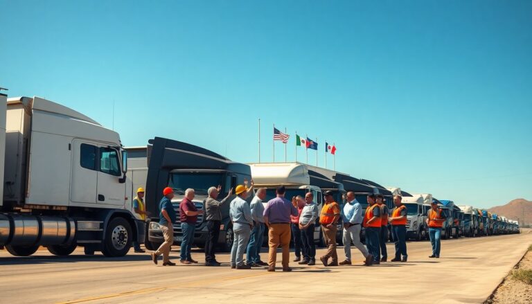 Acuerdo entre transportistas y agricultores reabre la frontera de Nogales: ¿Qué significa para el comercio?