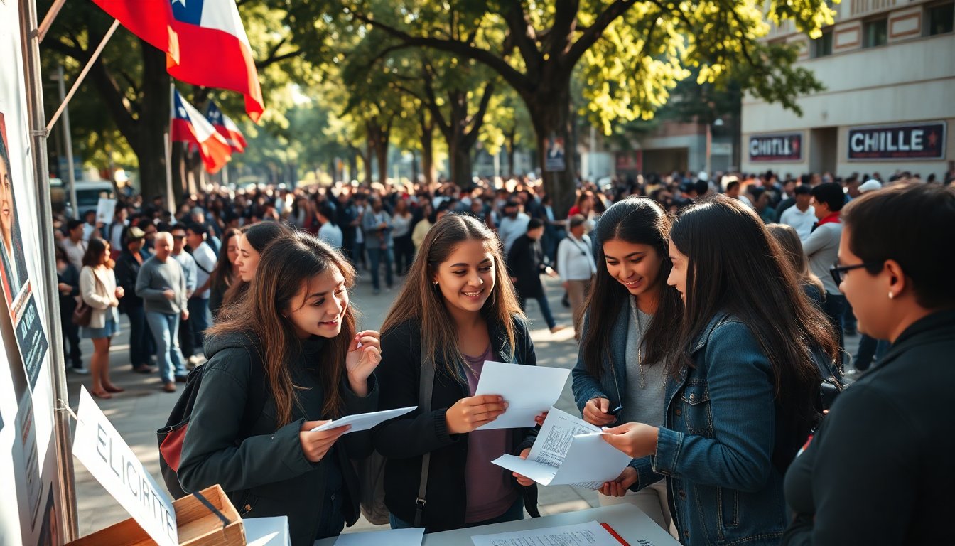 Chile: elecciones presidenciales con voto obligatorio y un electorado inexperto