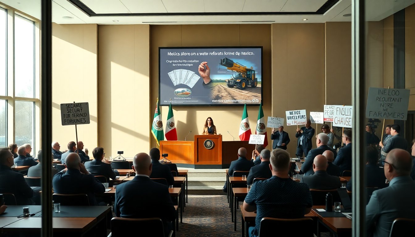 Claudia Sheinbaum y la reforma hídrica en México: análisis de sus implicaciones y consecuencias