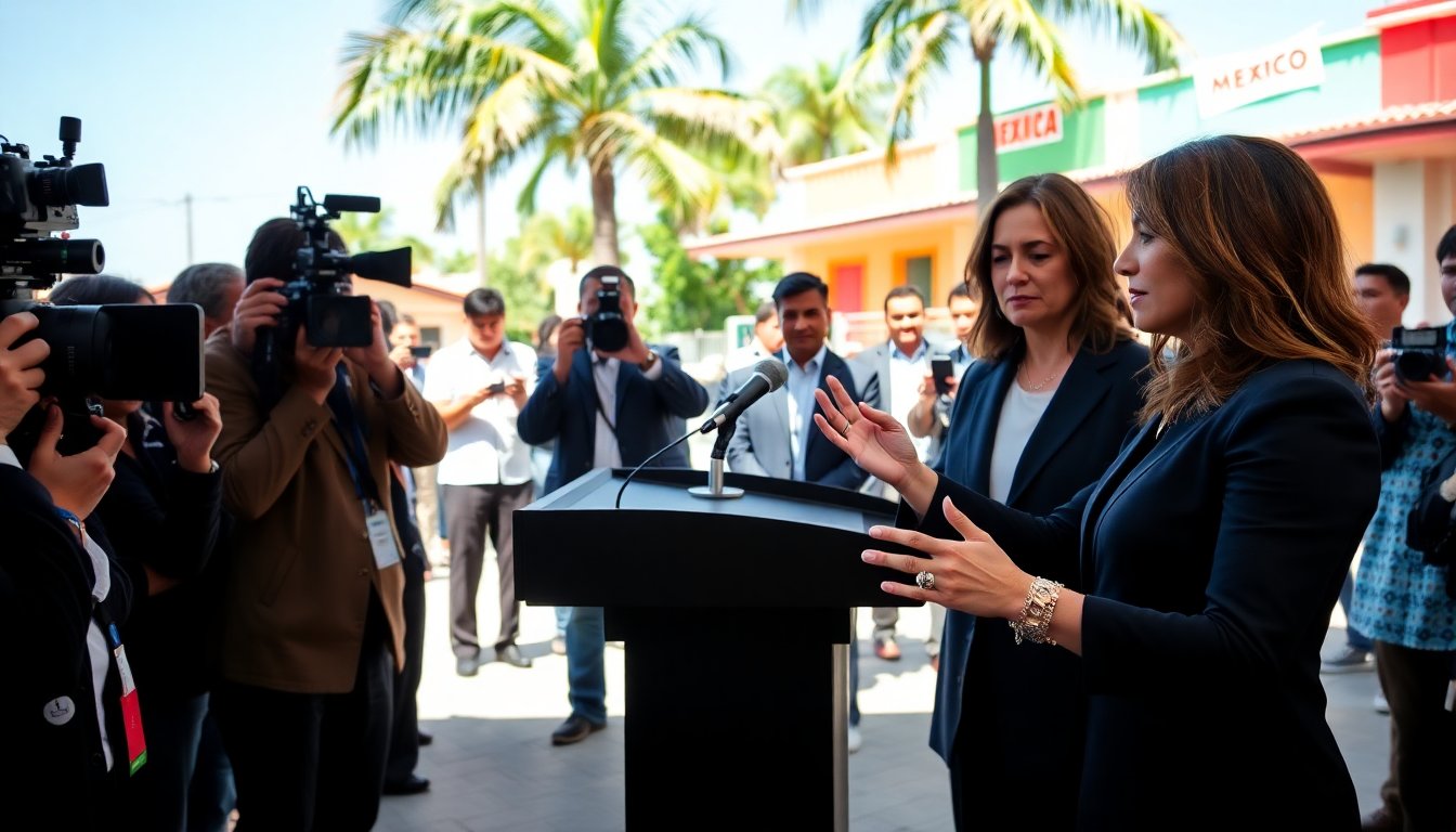 Claudia Sheinbaum y Salma Hayek: Encuentro Impactante en Veracruz