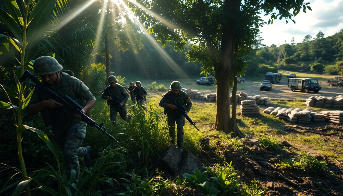 Colombia lleva a cabo ofensiva militar contra disidencias de las FARC en Guaviare