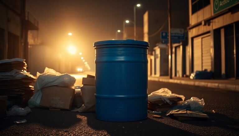 Cuerpo hallado en un tambo de basura en Tijuana
