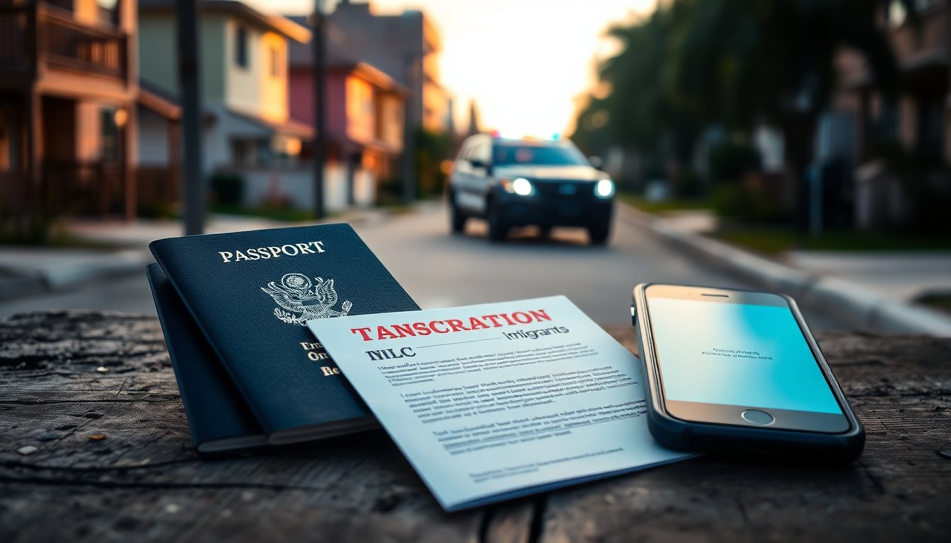 Derechos y Documentación Esencial para Migrantes Detenidos por el ICE en Florida