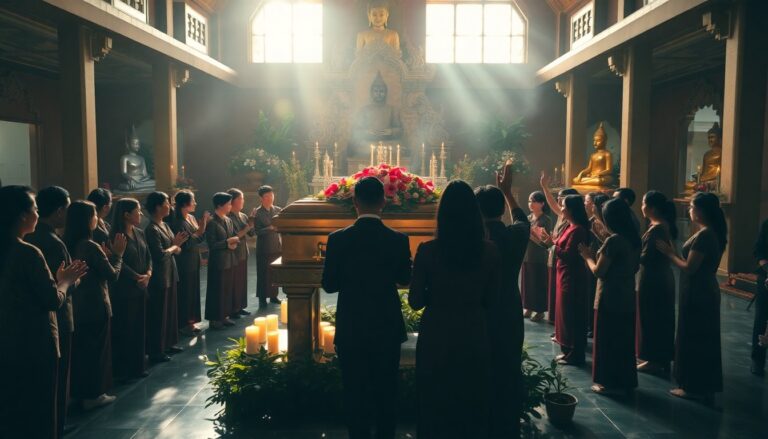 Increíble historia: mujer tailandesa regresa a la vida en su ataúd antes de la cremación
