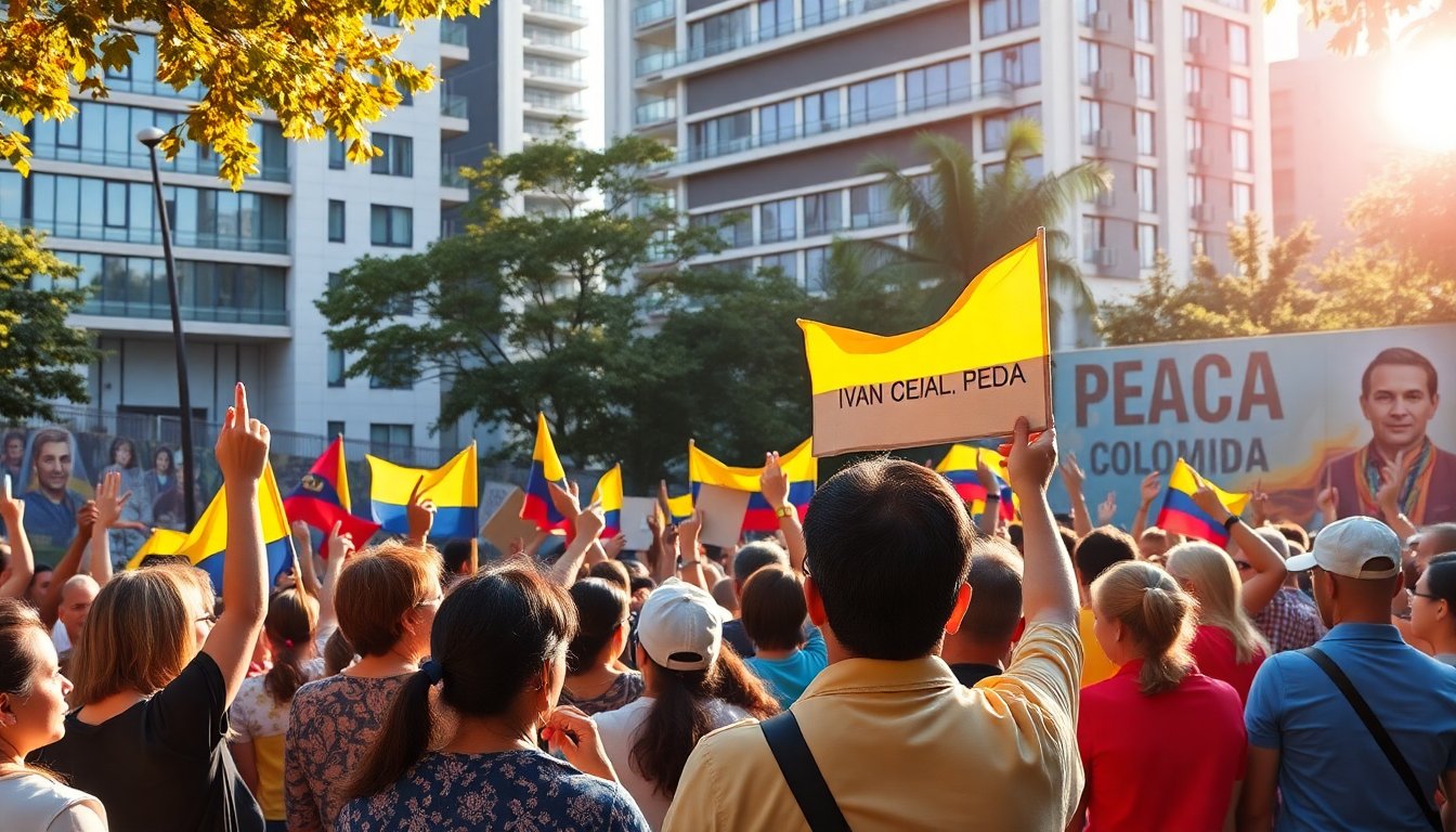 Iván Cepeda: Candidatura a la Presidencia de Colombia con Enfoque en la Paz y la Reconciliación