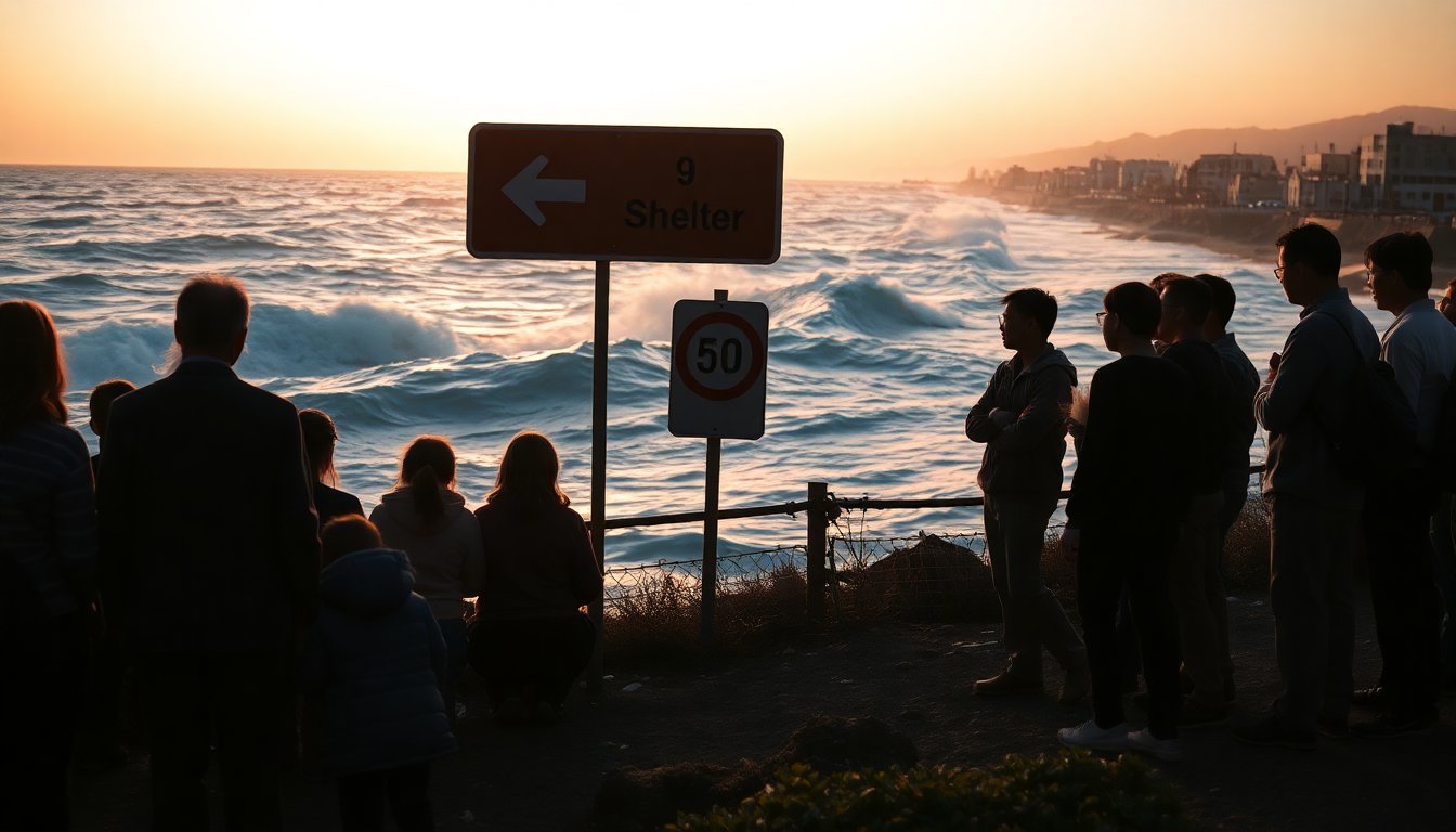 Japón emite alerta de tsunami tras fuerte sismo de 6.9 en Iwate
