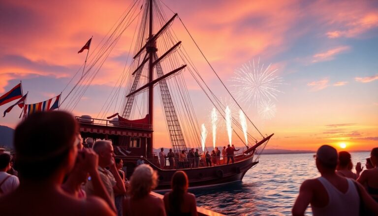 La fascinante historia del marigalante: del sueño de paz a la celebración en alta mar