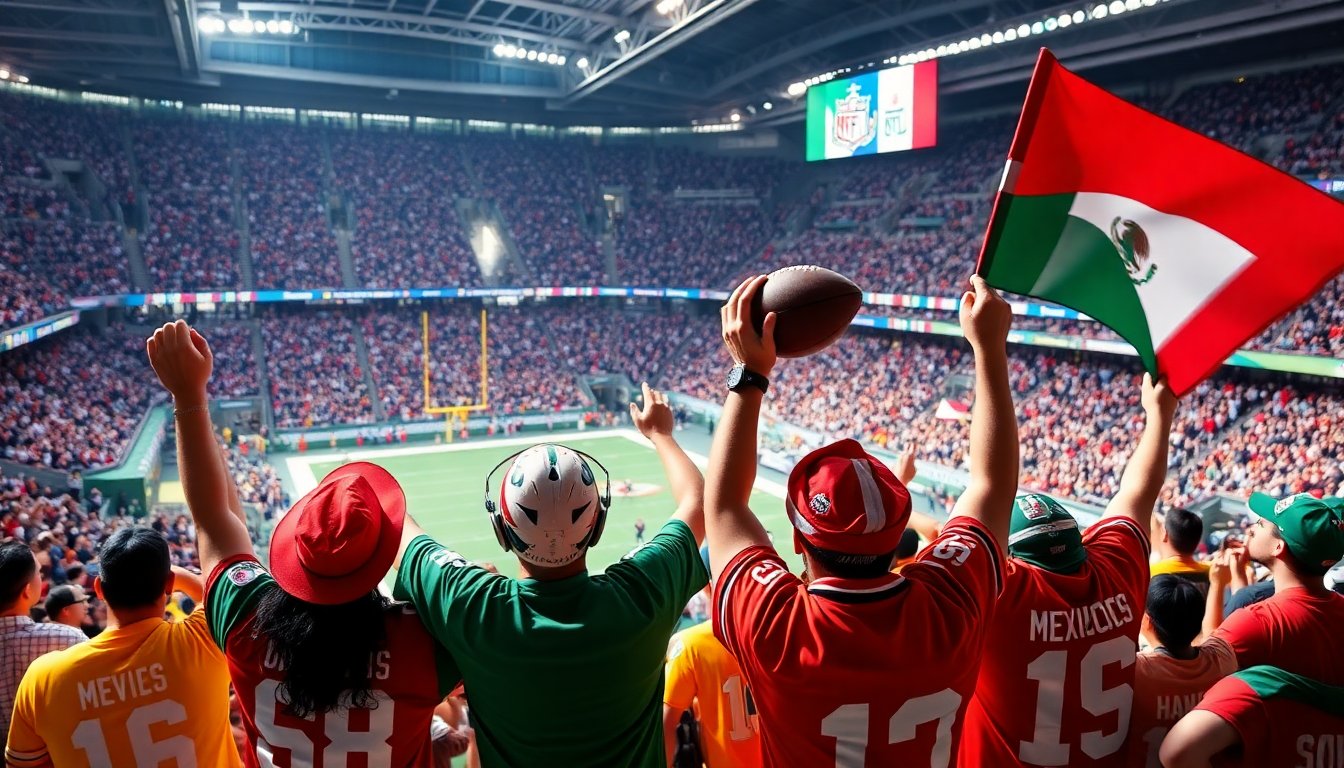 La NFL conquista el corazón de los fanáticos mexicanos