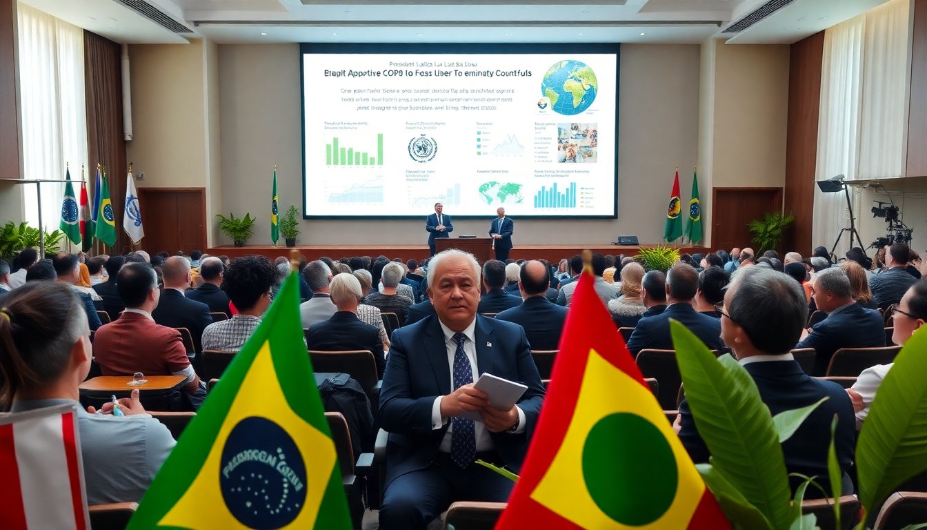 Lula da Silva presenta su innovadora propuesta para eliminar los combustibles fósiles en la COP30