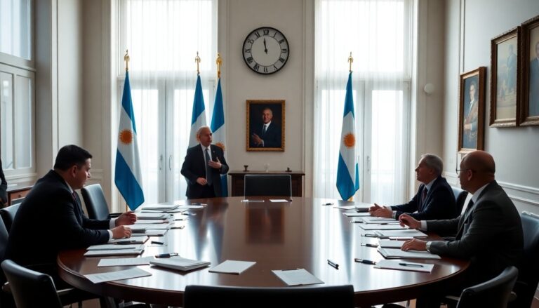 Milei reorganiza su gabinete tras la salida de Francos