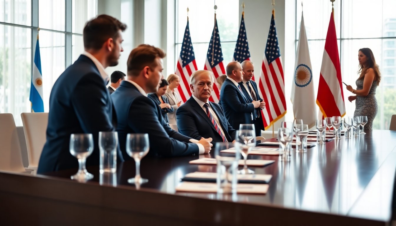 Milei se une a Trump y Messi en la cumbre de Miami: un encuentro histórico