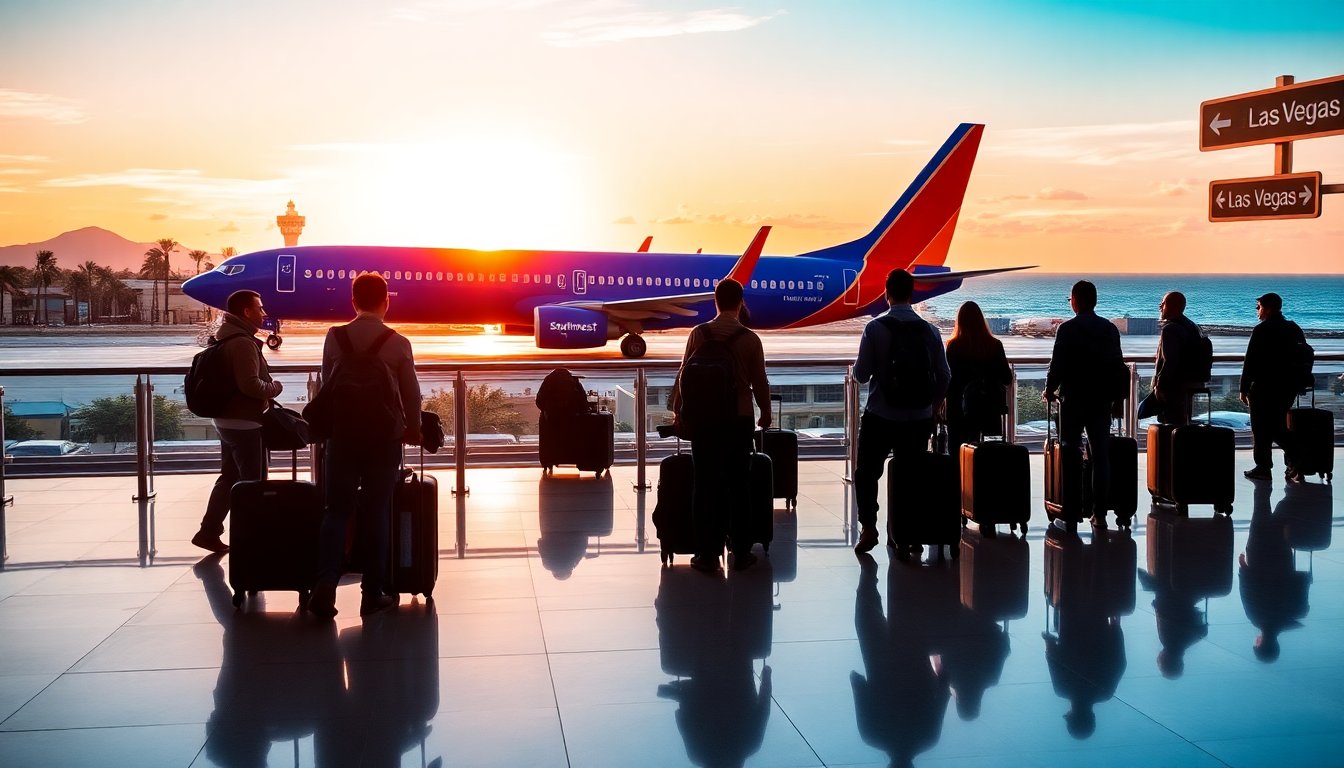Nuevos vuelos de Southwest Airlines entre Puerto Vallarta y Las Vegas